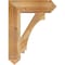Ekena Millwork Imperial Arts & Crafts Rough Sawn Bracket, Western Red Cedar, 6"W x 24"D x 32"H BKT06X24X32IMP03RWR - alternate 2